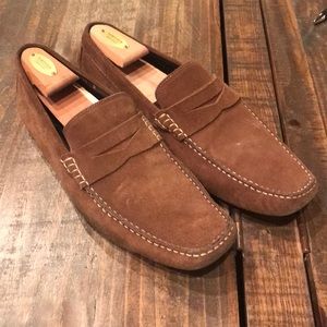 To Boot New York Brown Driving Shoe Size 10